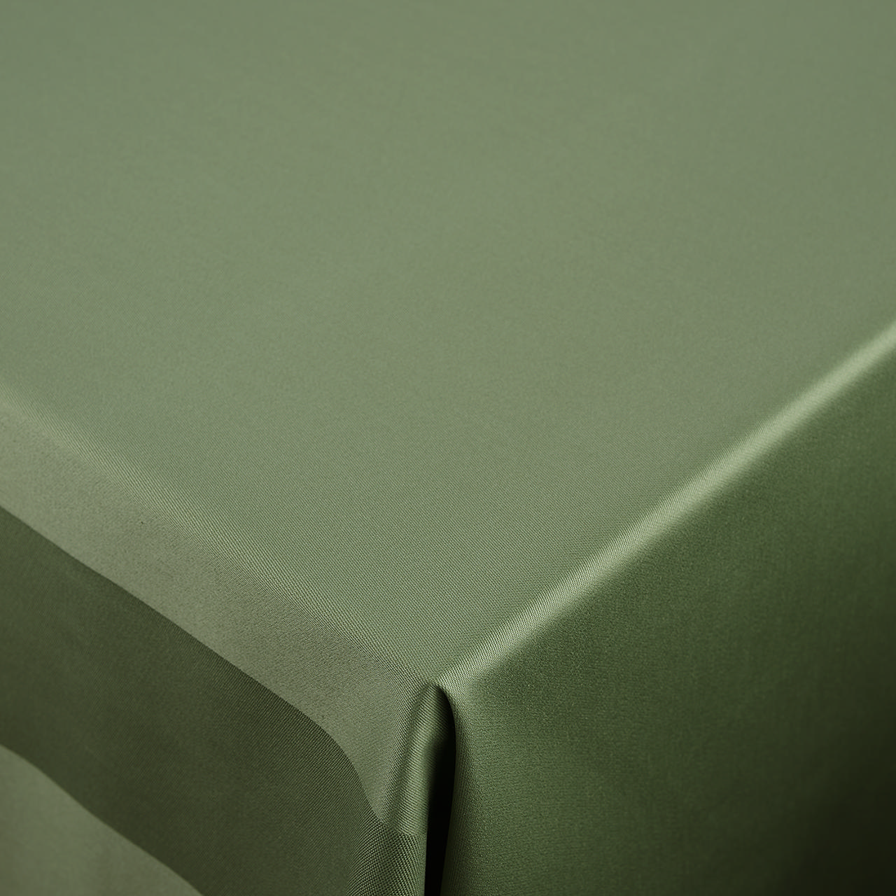 Vita kvadratisk juledug til rundt bord 206x212 cm